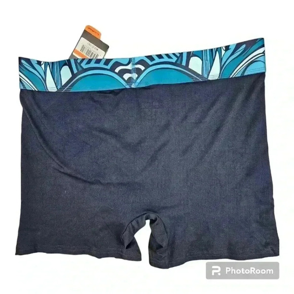 RBX Boxer Briefs black&blue 6" inseam NWT Large or XL - Picture 2 of 7